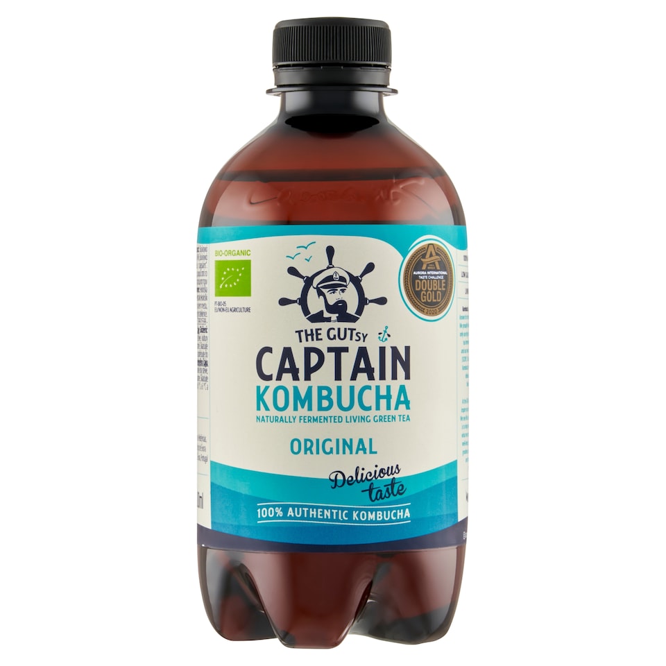 Obrázek 1 pro produkt The Gutsy Captain Kombucha Original 400ml