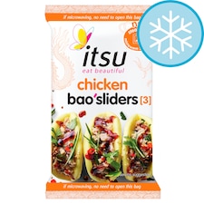 itsu chicken bao'sliders 165g