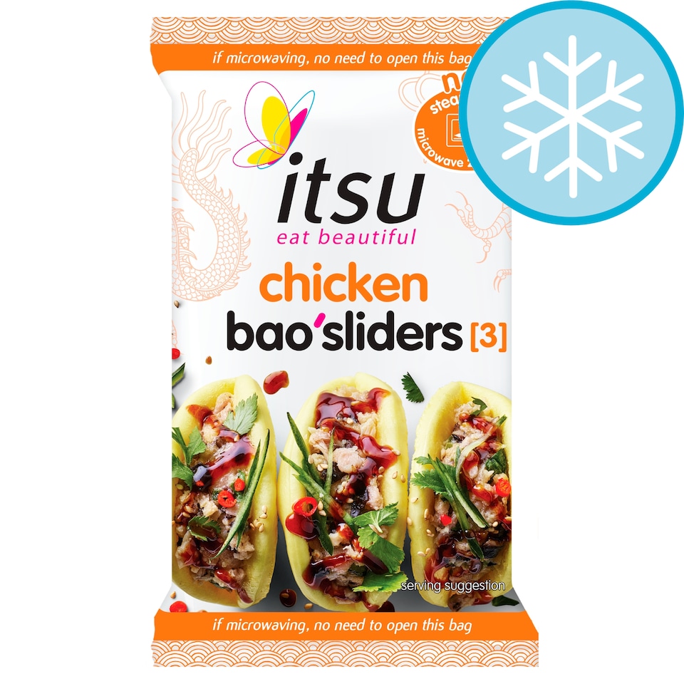 itsu chicken bao'sliders 165g