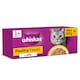 image 1 of Whiskas Adult Cat Food Pouches Poultry Feasts in Jelly 40x85g