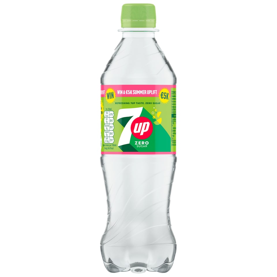 image 1 of 7UP Zero Lemon & Lime Bottle 500ml