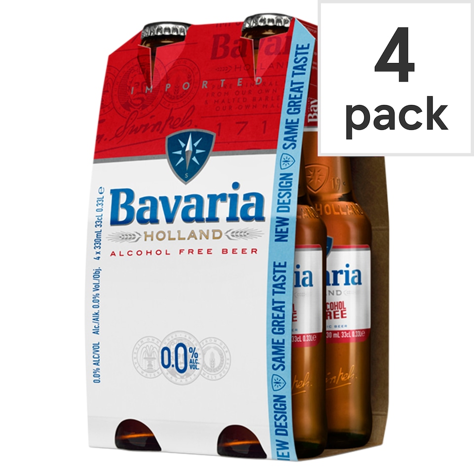 Bavaria 0.0% Beer 4X330ml