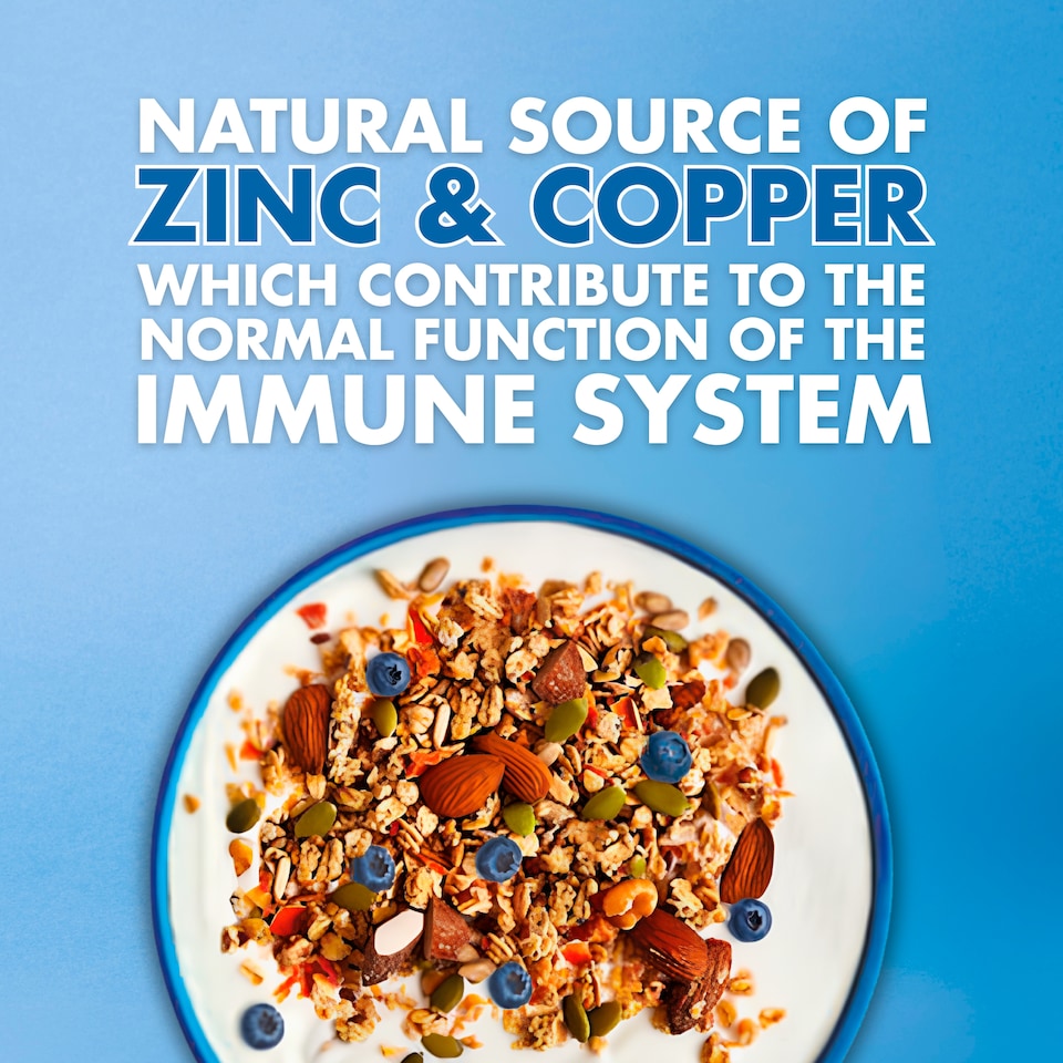 image 1 of Bio & Me IMMUNITY SUPPORT GRANOLA BLUEBERRY & FLAKED ALMOND 360g