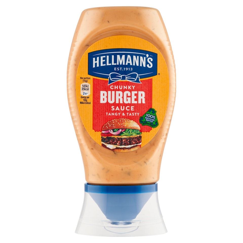image 1 of Hellmann's Chunky Burger Sauce 250 ml