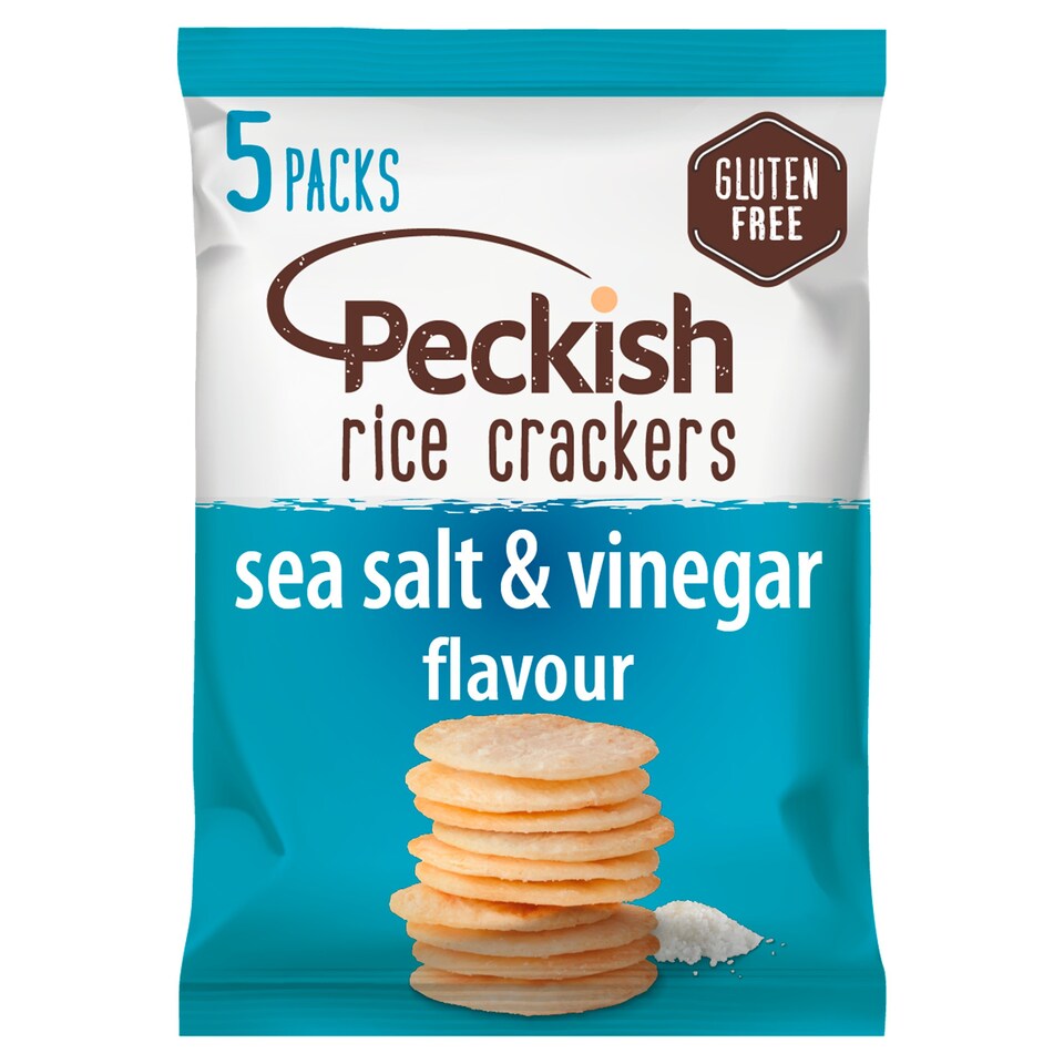 image 1 of PECKISH SALT & VINEGAR MULTI PACK 5X20G