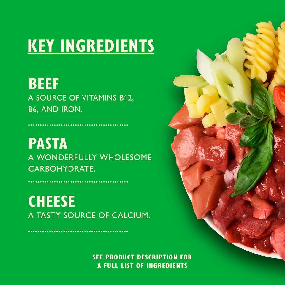 image 1 of Lily's Kitchen Pasta al Ragu with Beef, Pasta, Oregano and Basil Dog Food 150g