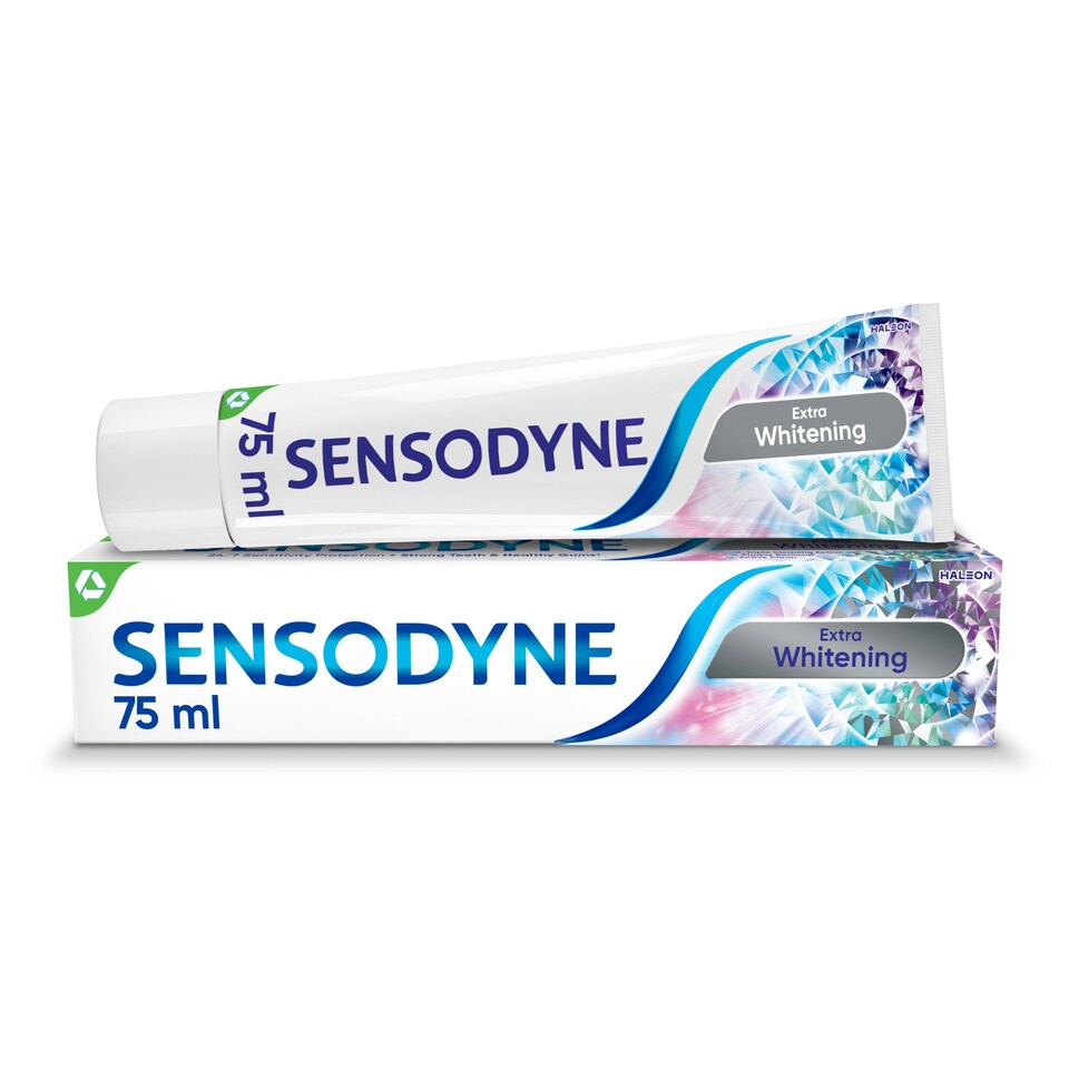 image 1 of Sensodyne Extra Whitening Fluoride Toothpaste 75 ml