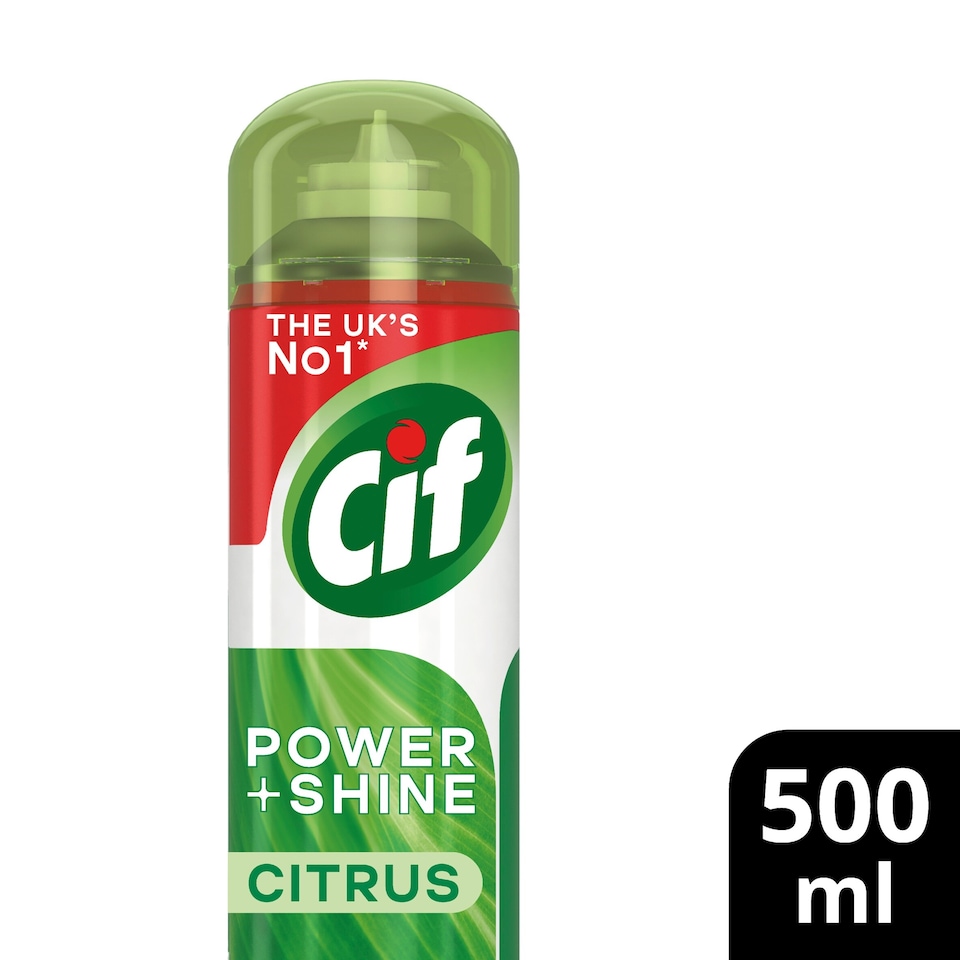 image 1 of Cif Power & Shine Citrus Mousse Bathroom Cleaner 500ml
