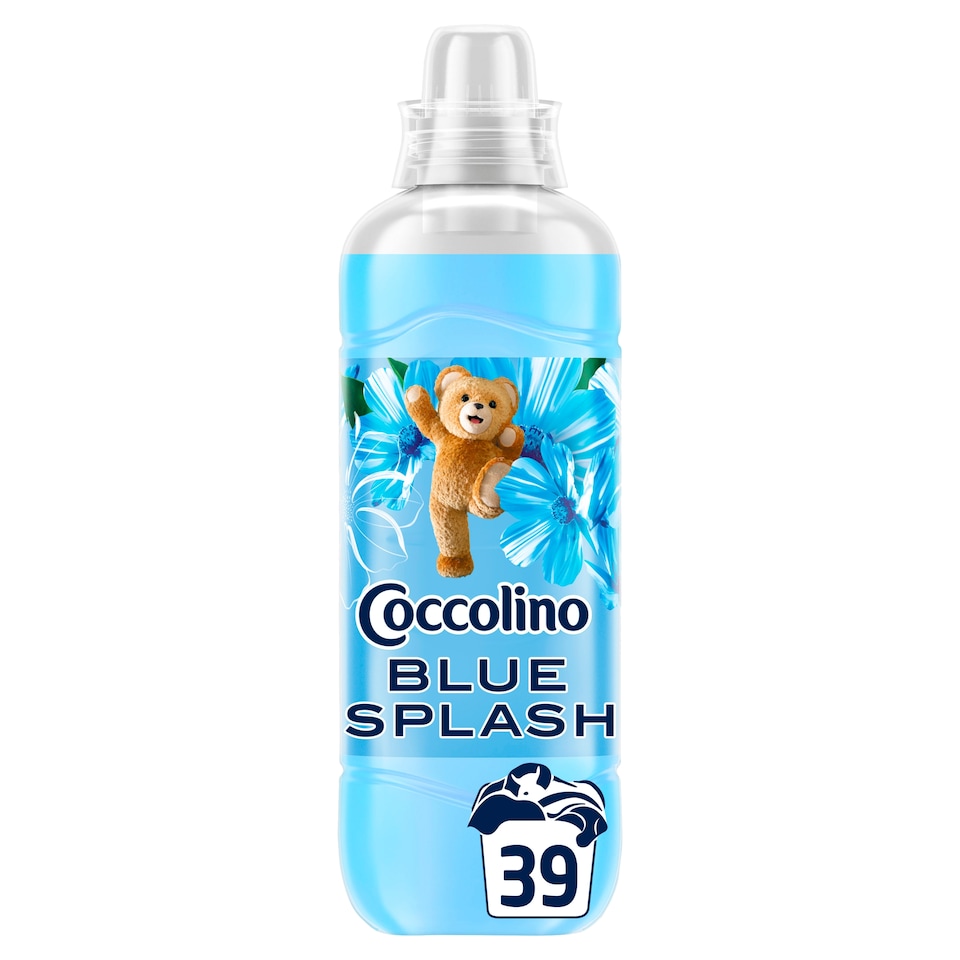 Coccolino Fresh & Soft Blue Splash öblítőkoncentrátum 39 mosás 975 ml