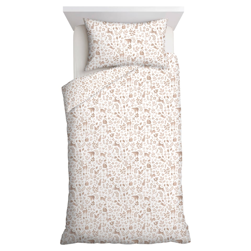 F&F Home Woodland Brushed Duvet Set Single