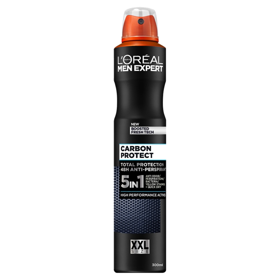 image 1 of L’Oreal Men Expert Carbon Protect Antiperspirant Deodorant 300Ml