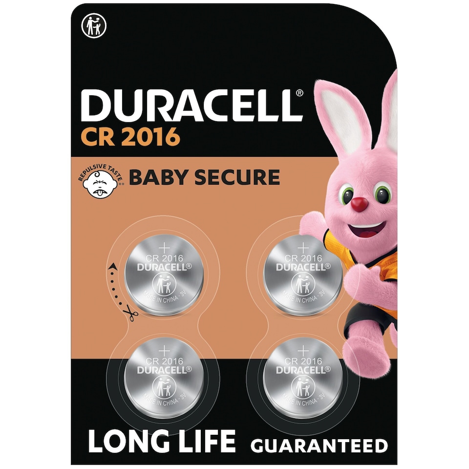 image 1 of Duracell 2016 4 Pack