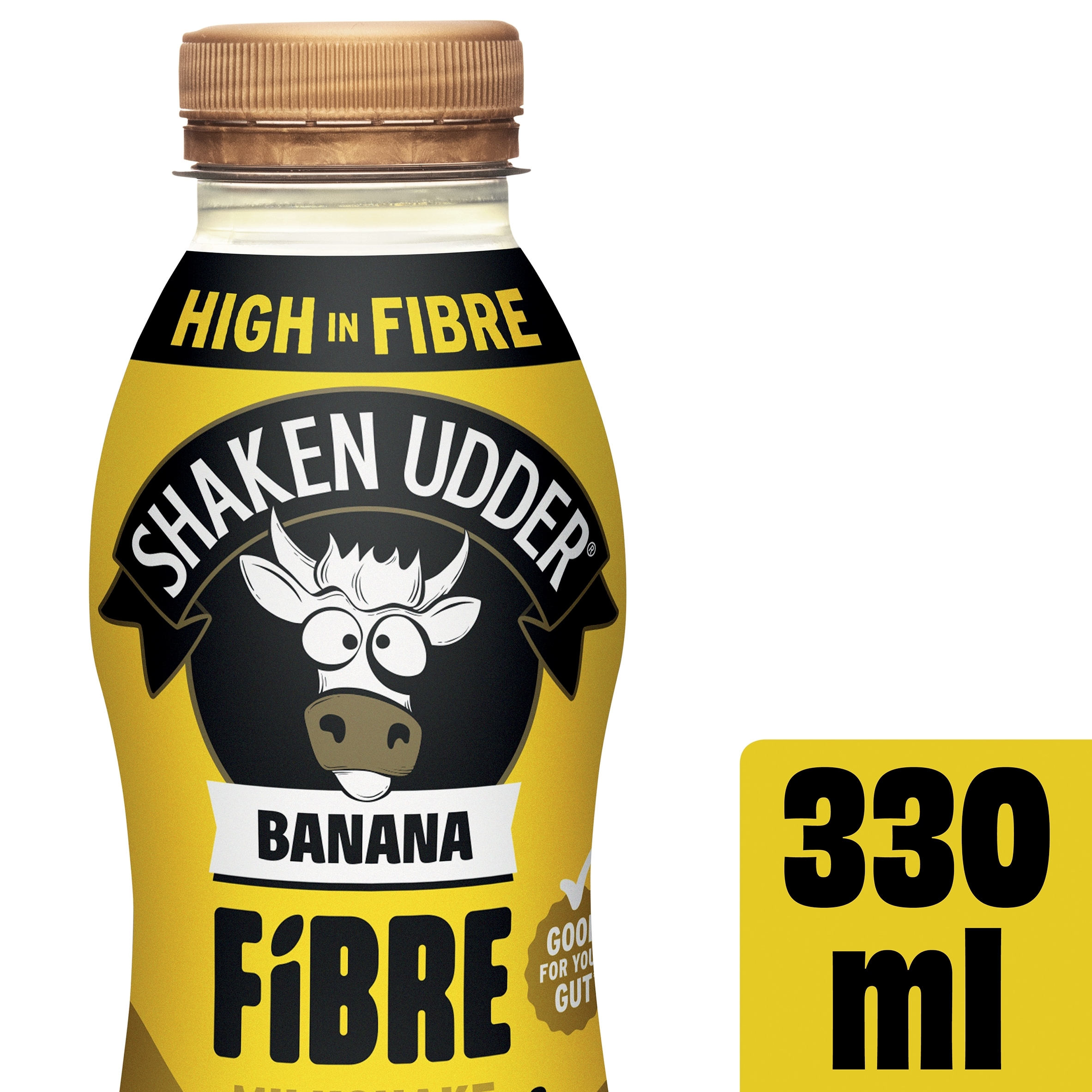 Shaken Udder Banana Fibre Milkshake 330ml