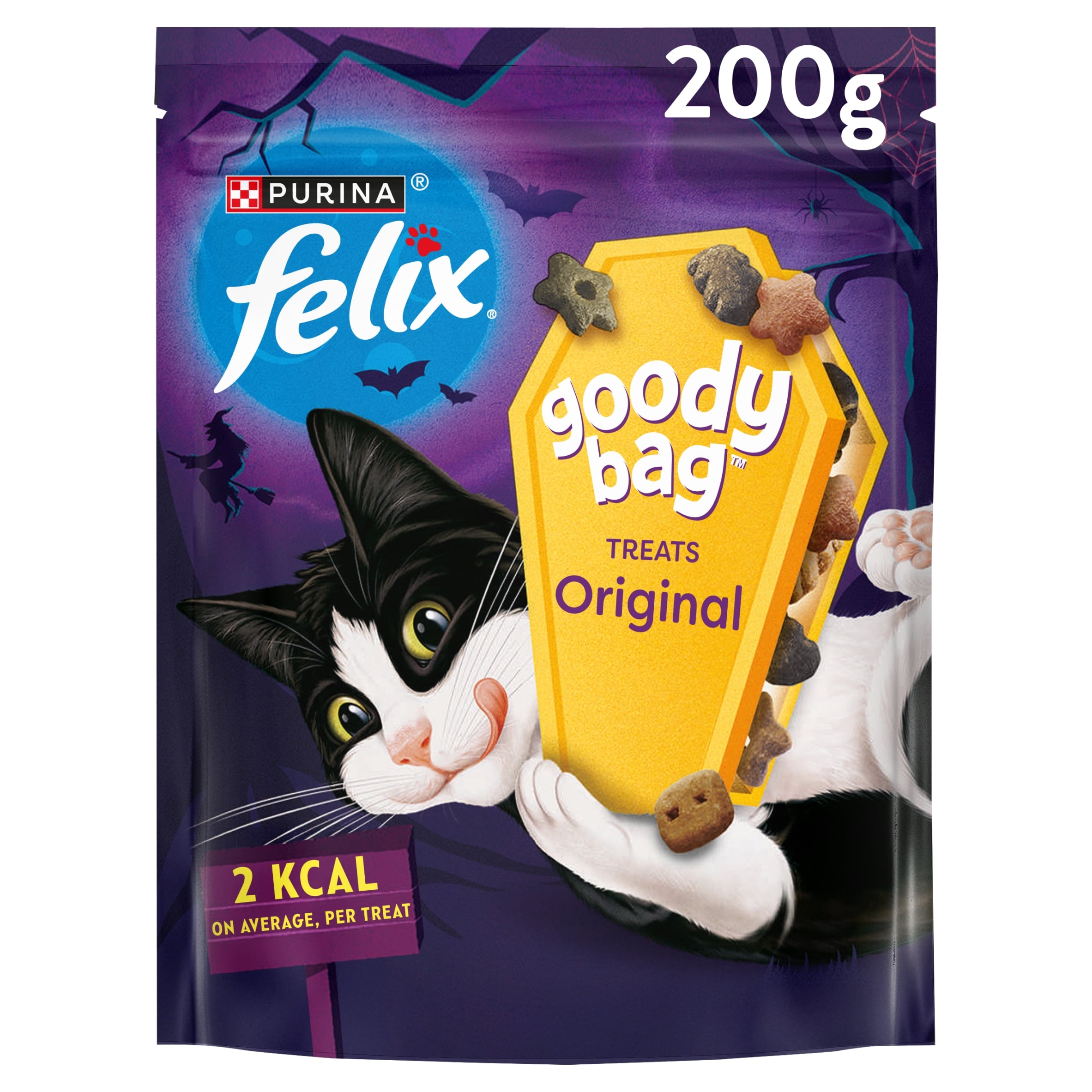 FELIX Goody Bag Original Chicken; Liver and Turkey Cat Treats 200g