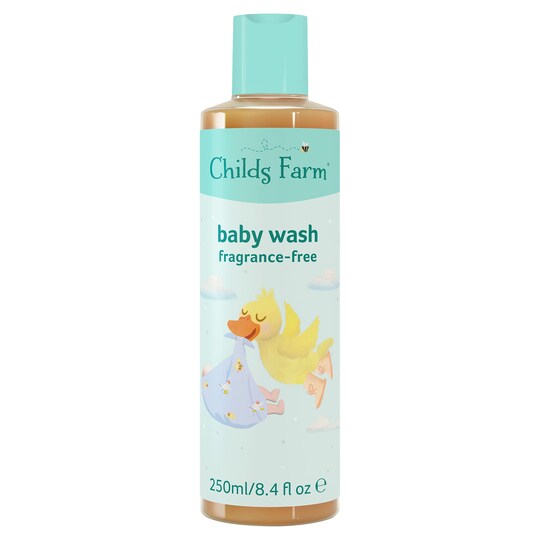 Childs Farm Unfragranced Baby Wash 250Ml Tesco Groceries