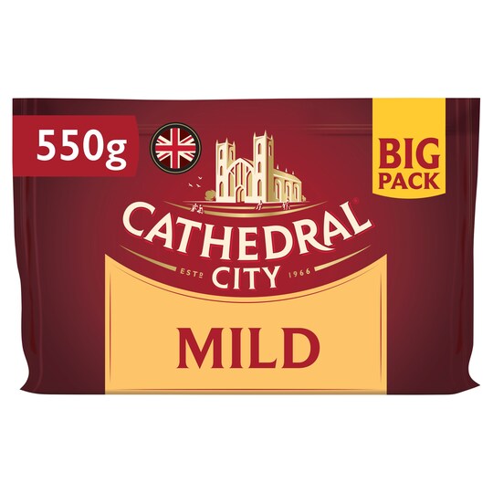 Cathedral City Mild Cheddar 550G Tesco Groceries