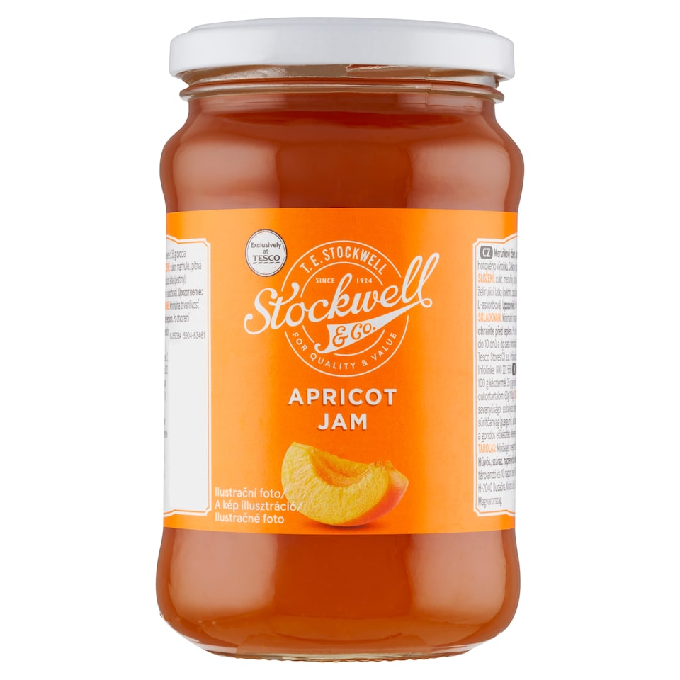 Stockwell & Co. sárgabarack dzsem 450 g