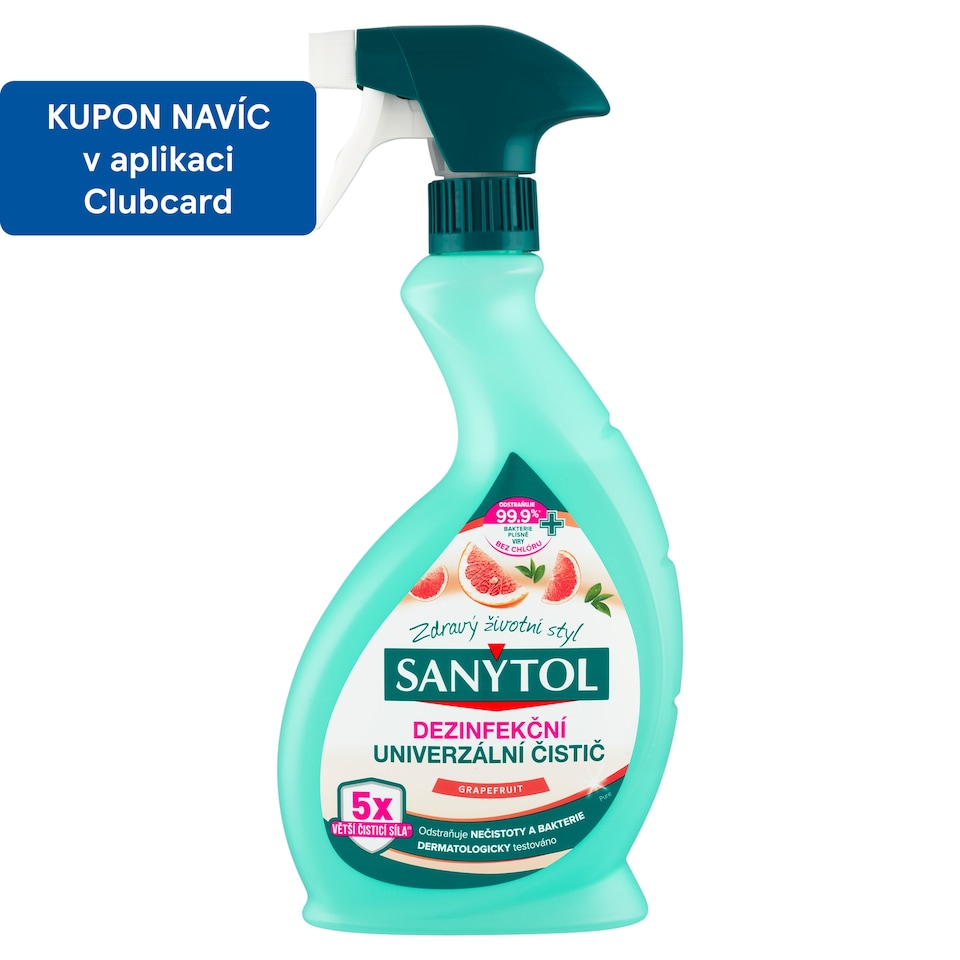 image 1 of Sanytol Disinfectant Universal Cleaner Grapefruit 500ml