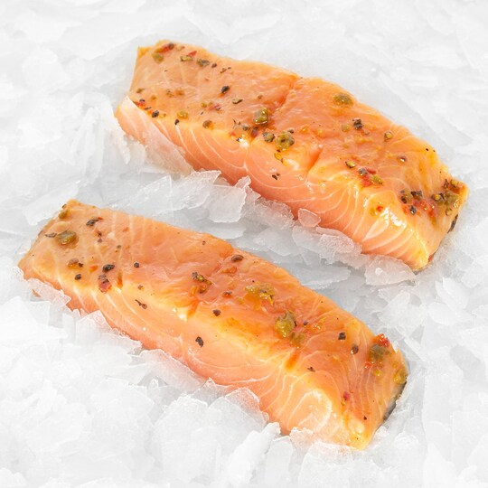 Counter Tesco Finest Smoked Salmon Fillet 130G - Tesco Groceries