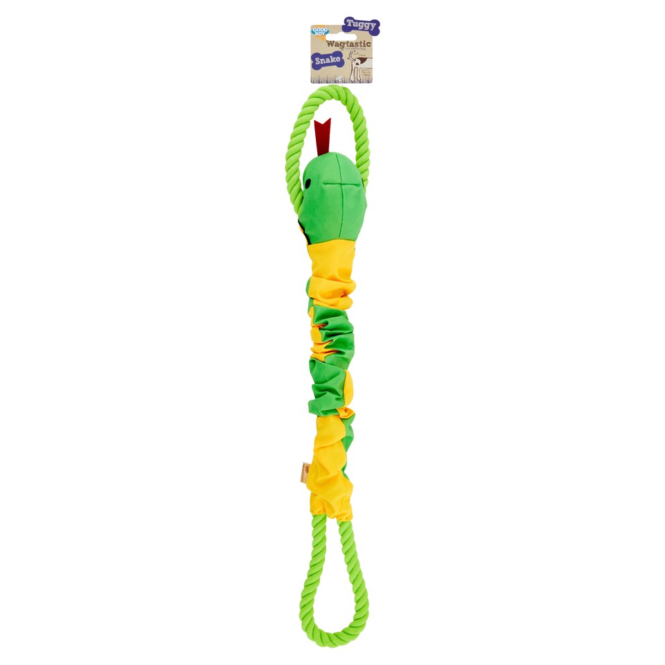 Good Boy Wagtastic Snake Dog Toy