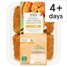 Tesco Potato and Cheese Croquettes 240g