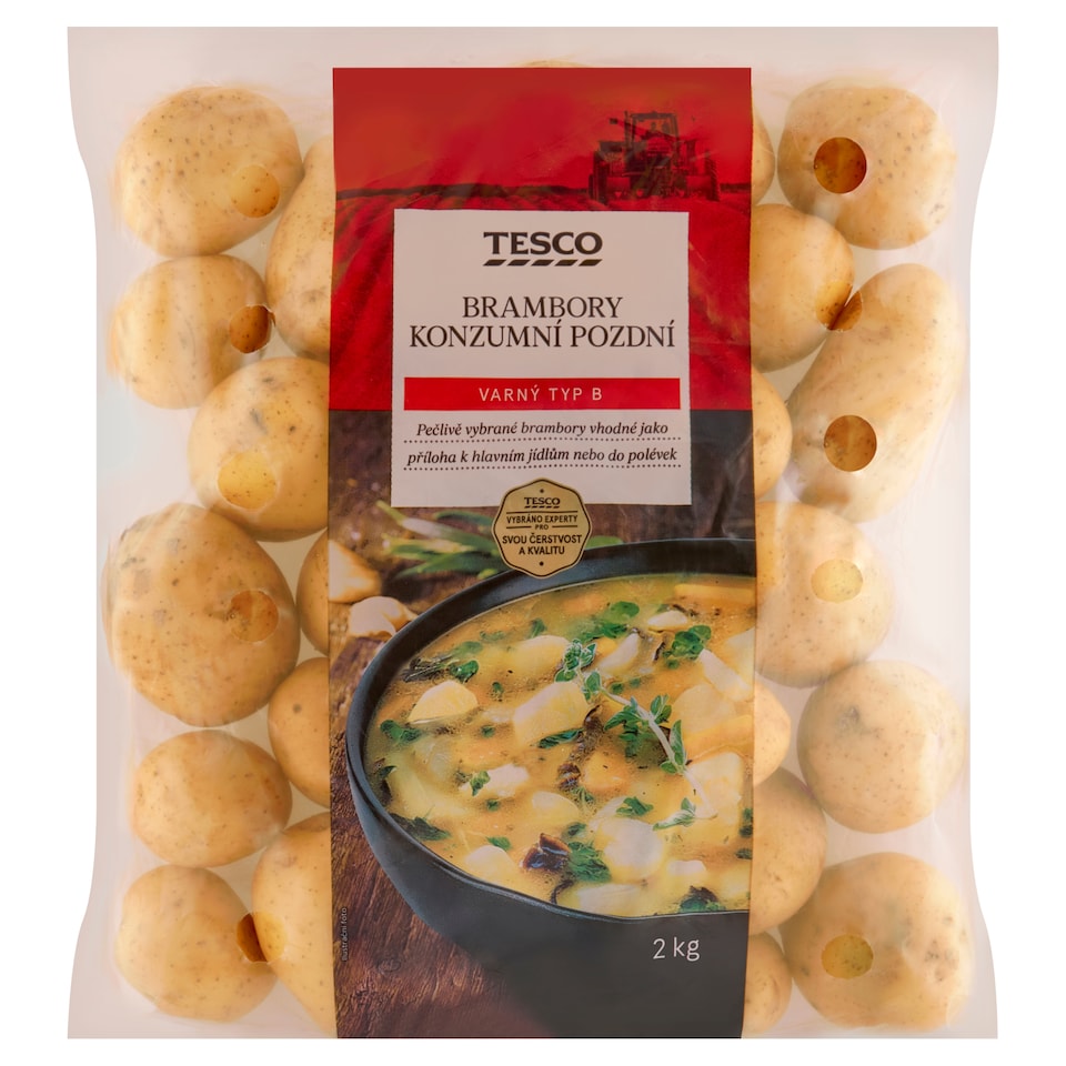 Tesco Brambory konzumní pozdní varný typ B 2kg