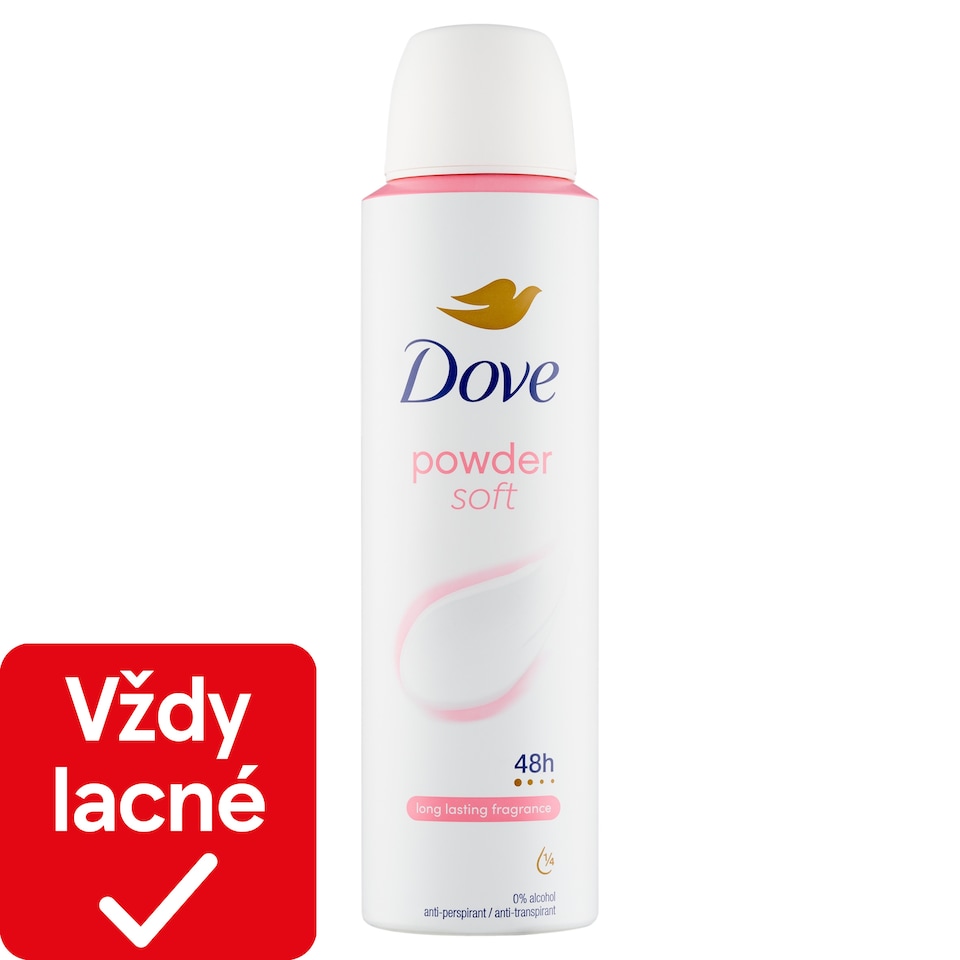obrázok 1 z Dove Powder Soft Antiperspirant sprej 150 ml