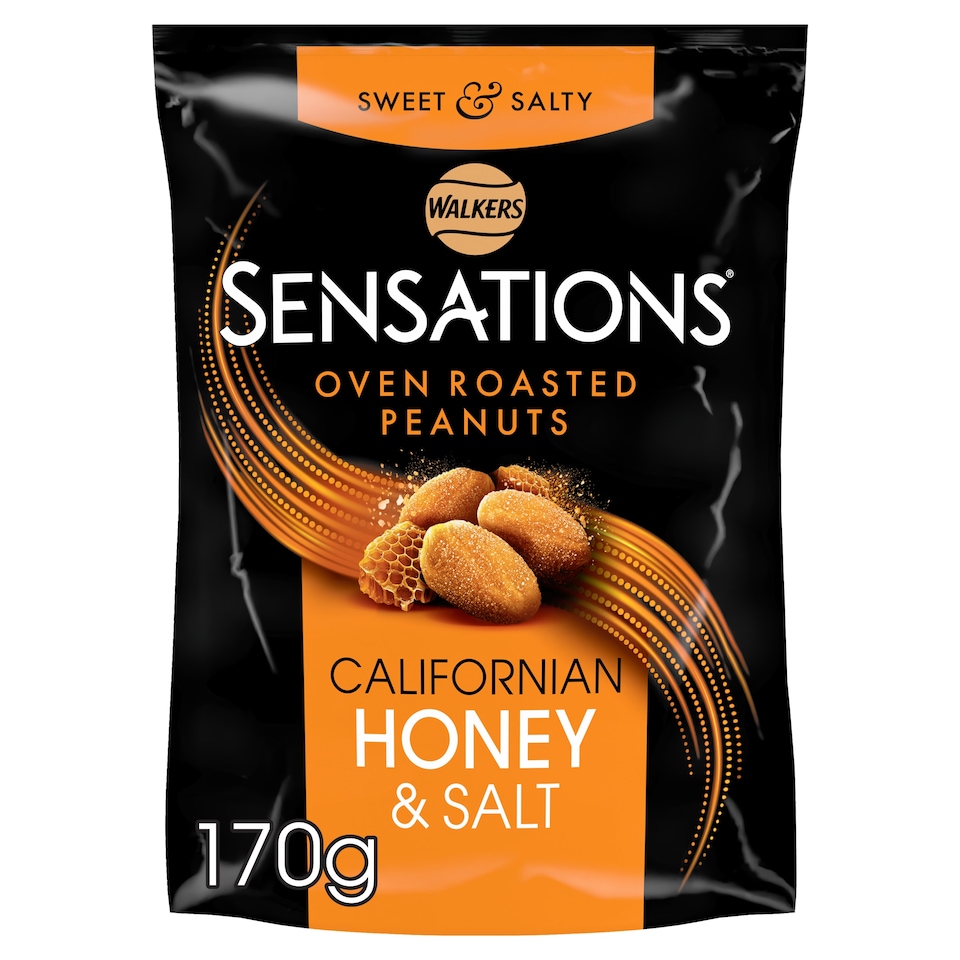 Sensations Californian Honey and Salt 170g