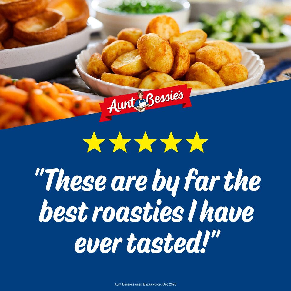image 1 of Aunt Bessie's Crispy & Fluffy Roasties 1.3Kg