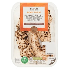 Tesco Flame Grilled Chicken Breast Mini Fillets 170g