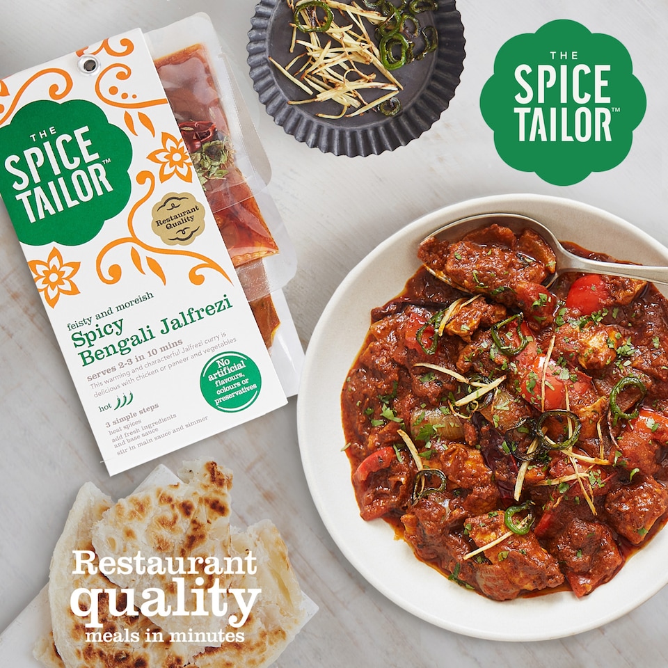 image 1 of The Spice Tailor Spicy Bengali Jalfrezi Curry Kit 300g