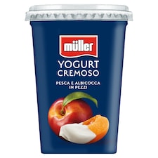 Müller barackos krémjoghurt gyümölcskészítménnyel 500 g