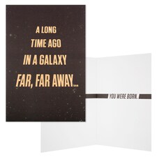Hallmark Birthday Card Star Wars