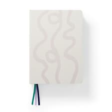 Paperchase Artful Scribble A5 Fabric Notebook