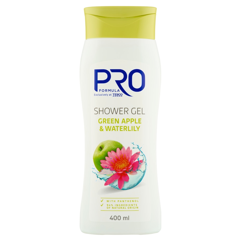 Pro Formula Sprchový gél pre ženy s vôňou zeleného jablka a vodnej ľalie 400 ml