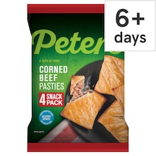 Peter's Corned Beef Pasties 4 Pack