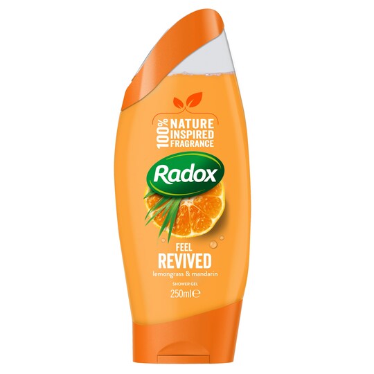 Radox Feel Revived Shower Gel 250Ml Tesco Groceries