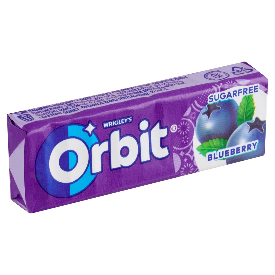 Wrigley's Orbit Blueberry 10 ks 14g