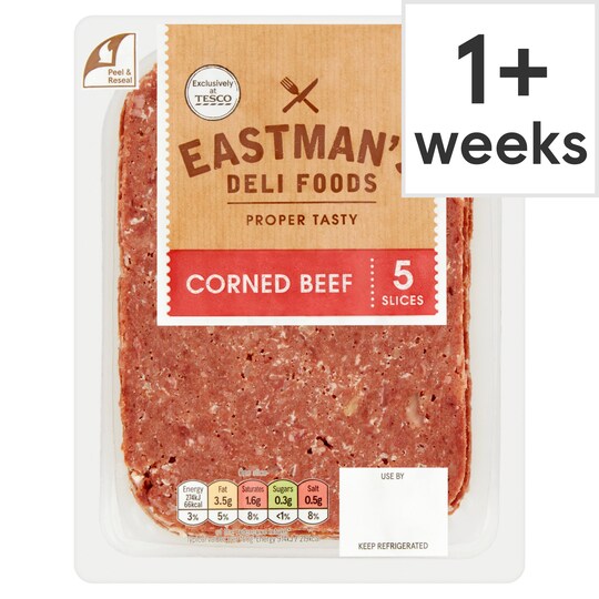 Eastmans Corned Beef Slices 150G Tesco Groceries