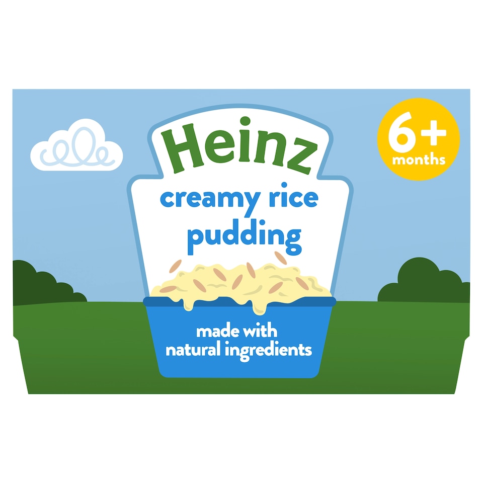 image 1 of Heinz Creamy Rice Pudding 4X100g