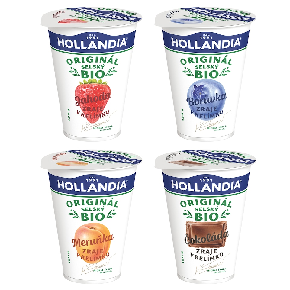 image 1 of Hollandia Bio originál selský jogurt s kulturou BiFi 180g