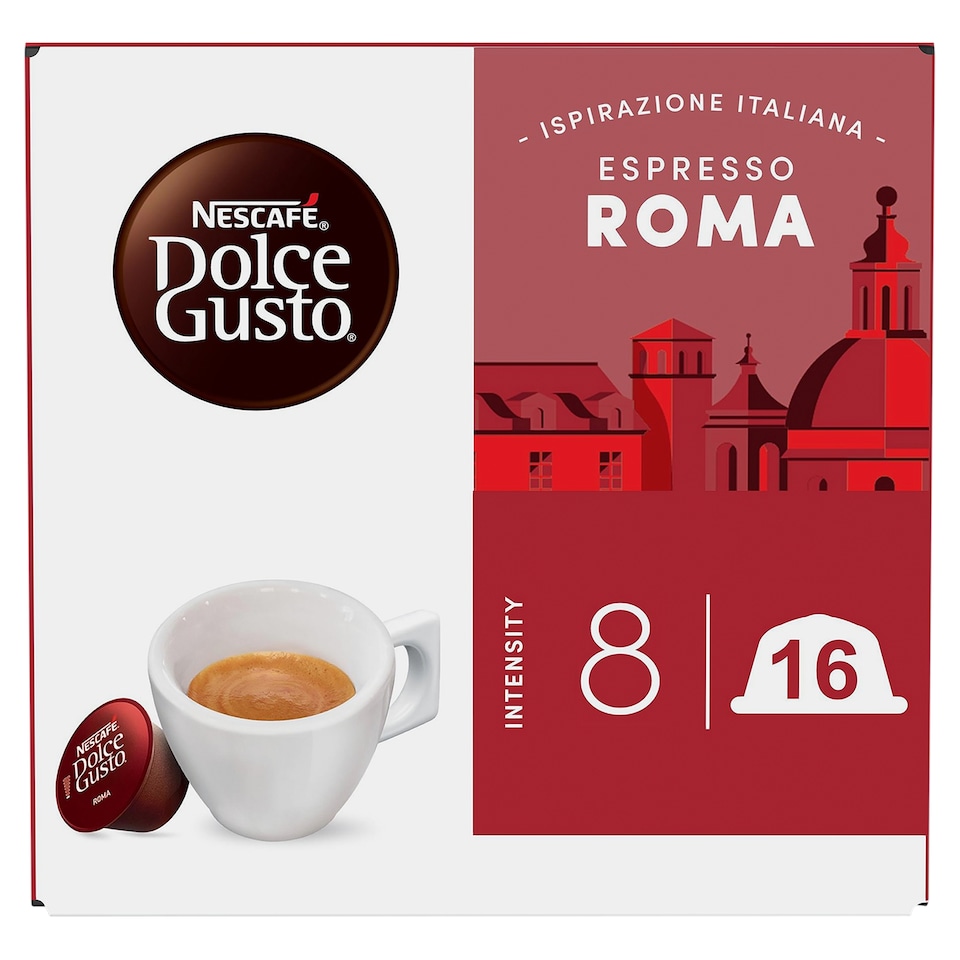 image 1 of NESCAFE DOLCE GUSTO ESPRESSO ROMA 16CAPS 99.2G