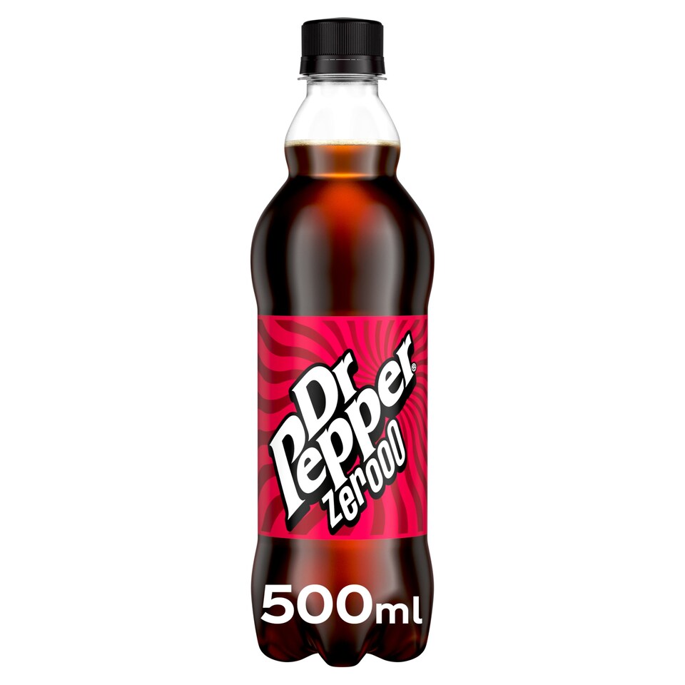 Dr Pepper Zero 500Ml Tesco Groceries