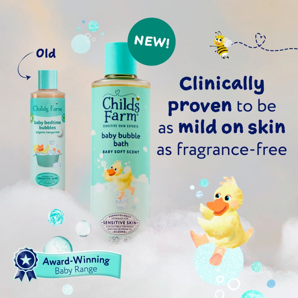 image 1 of Childs Farm Baby Bubble Bath Baby Soft Scent 250ml
