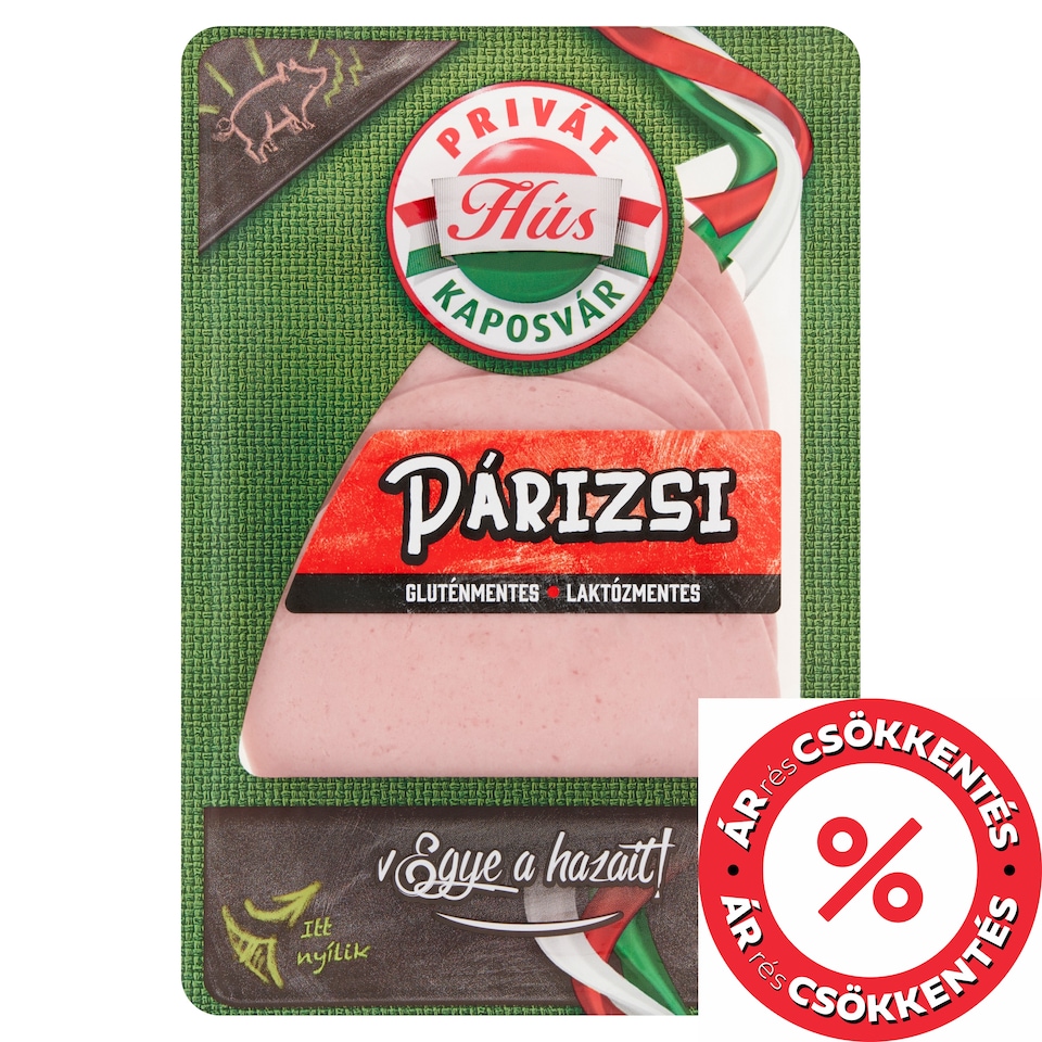 Privát Hús szeletelt sertés párizsi 100 g