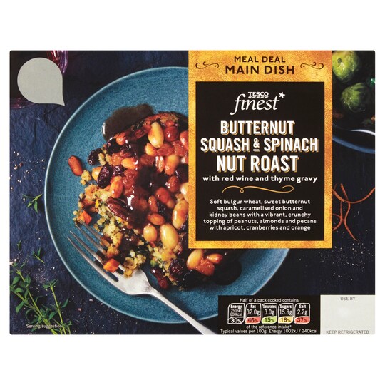 Tesco Finest Nut Roast With Bttrnutsquash 500G