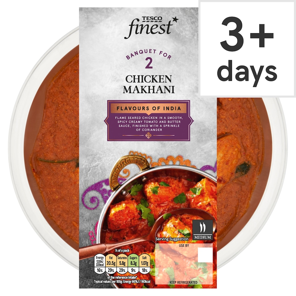 Tesco Finest Chicken Makhani 400g