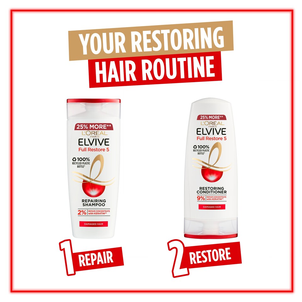 image 1 of L'oreal Elvive Extreme Damaged Hair Conditioner 500Ml