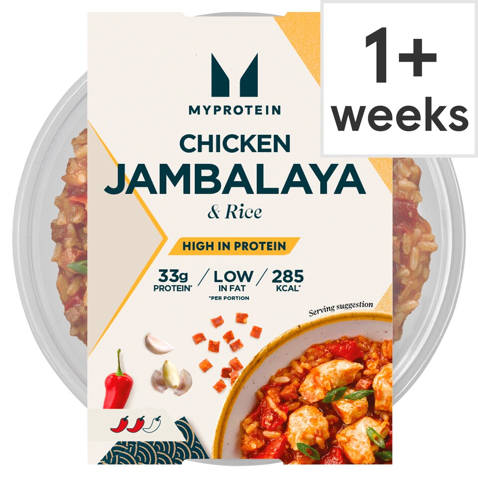 image 1 of Myprotein Chicken Jambalaya with Rice 325g