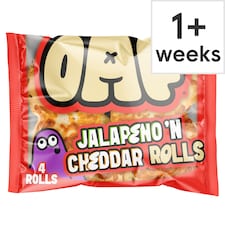 OAF Gluten Free 4 Jalapeno & Cheddar Rolls
